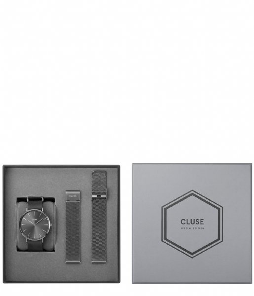 CLUSE  Special Edition La Boheme Mesh Dark Grey Gift Box mesh dark grey gift box (CLG015)